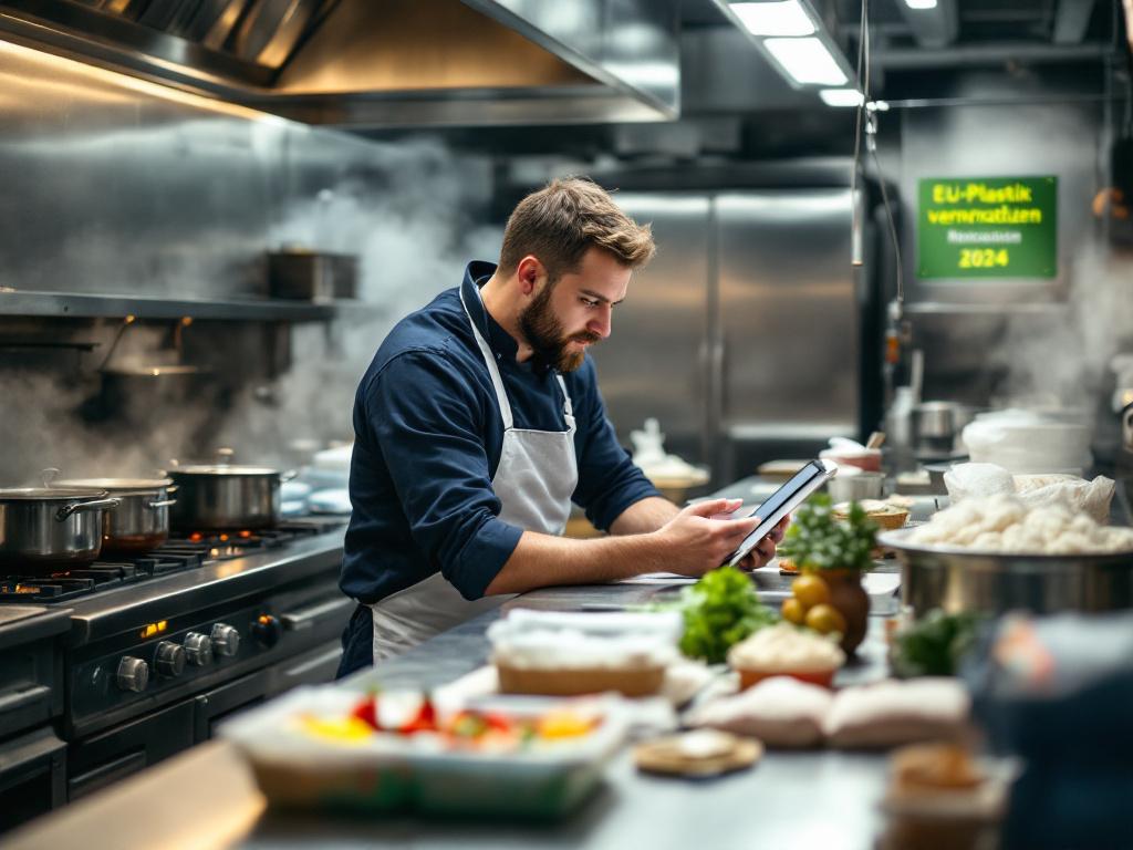 EU-Plastikverordnung 2024: Digitale Compliance für Ihre Großküche